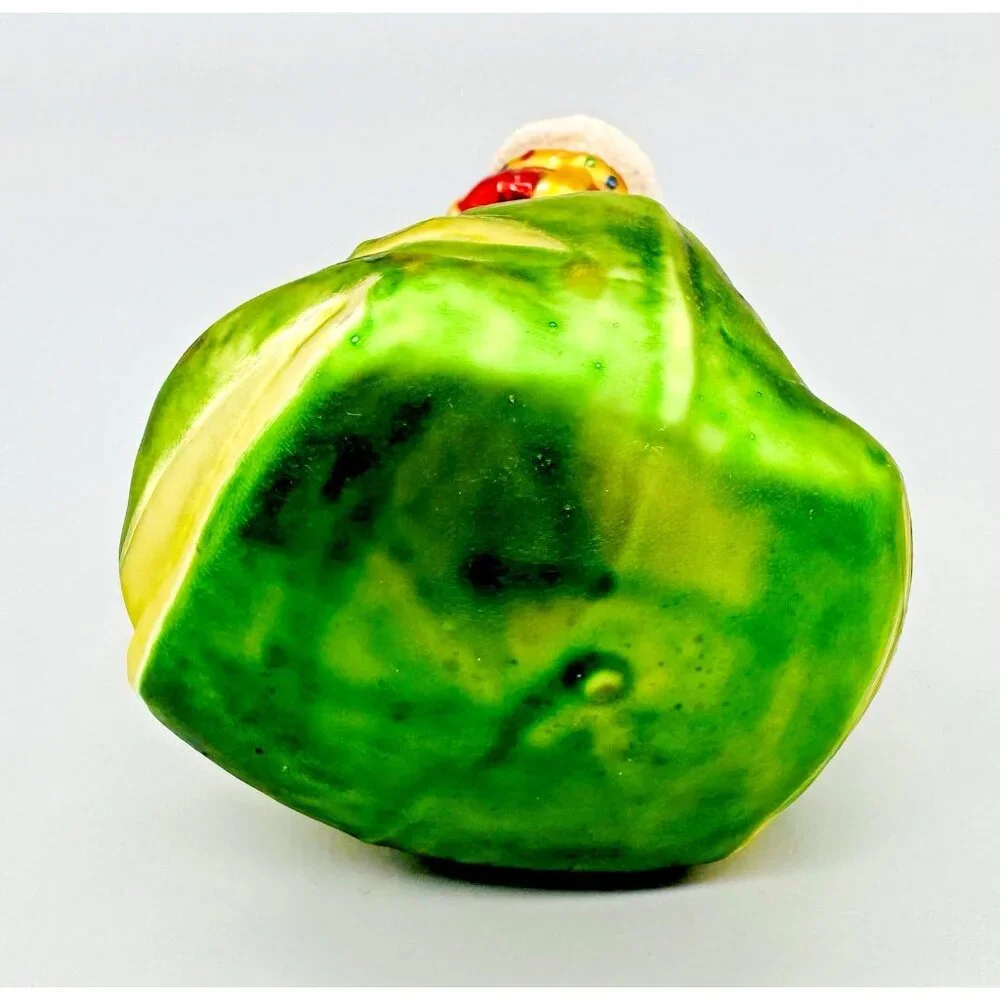 Department 56 Glass Frog Prince With Crown  Kiss Poland‎ Ornament  4 inch